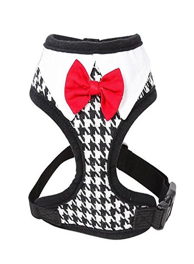 Nema NM Nema Fashion Bowknot Dog Vest Harness - Black - S - Image 1
